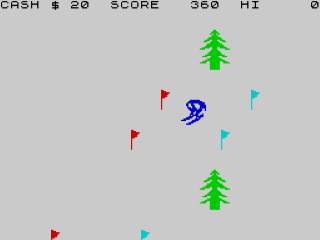 Horace Goes Skiing screenshot 3 for ZX Spectrum